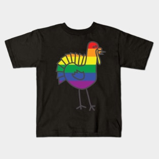 Thanksgiving Turkey Pride Kids T-Shirt